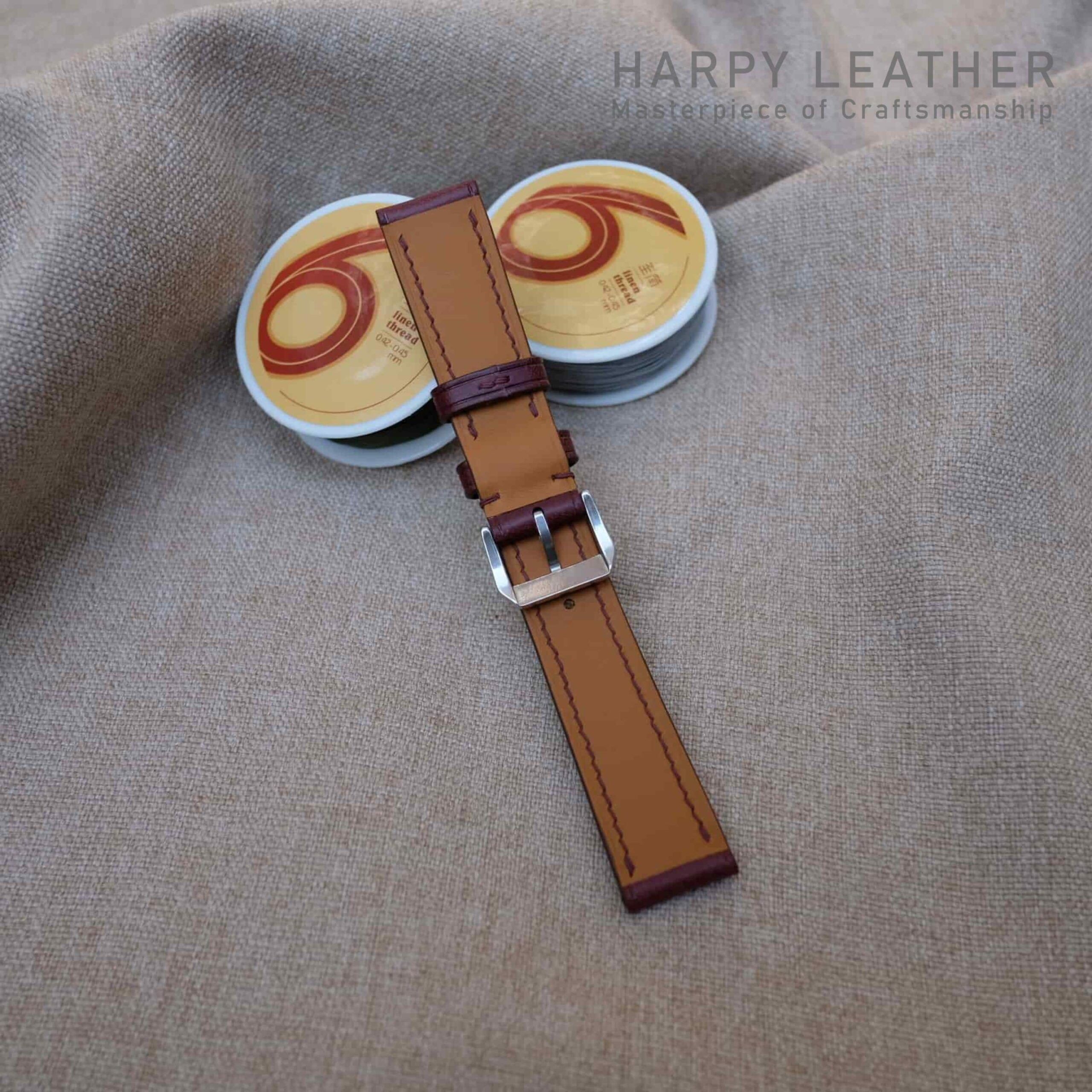 Bordeaux Watch Strap bordeaux-leather-watch-strap