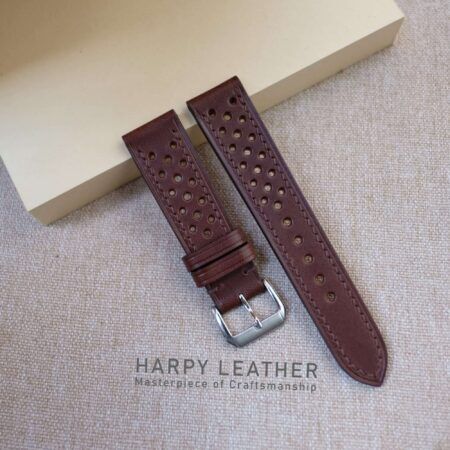 Dark-brown-rally-watch-strap