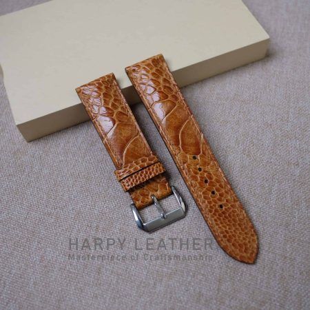 ostrich-golden-yellow-watch-strap