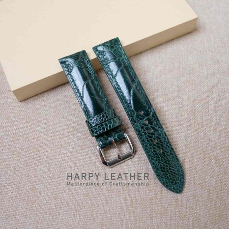 ostrich-green-watch-strap