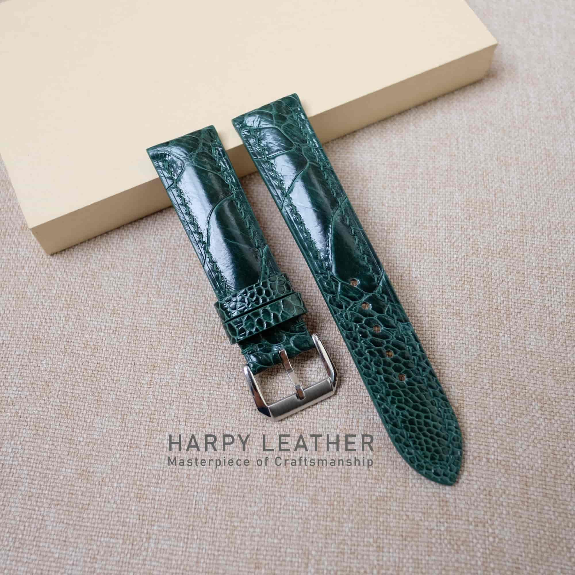 ostrich green watch strap ostrich-green-watch-strap