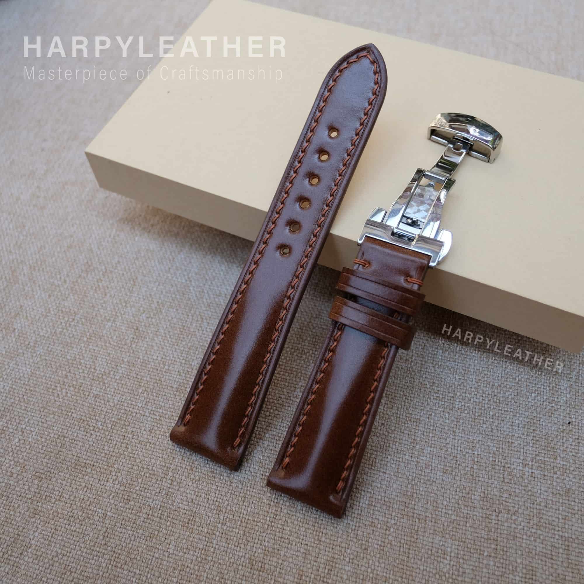 Brown leather watch strap Brown-leather-watch-strap
