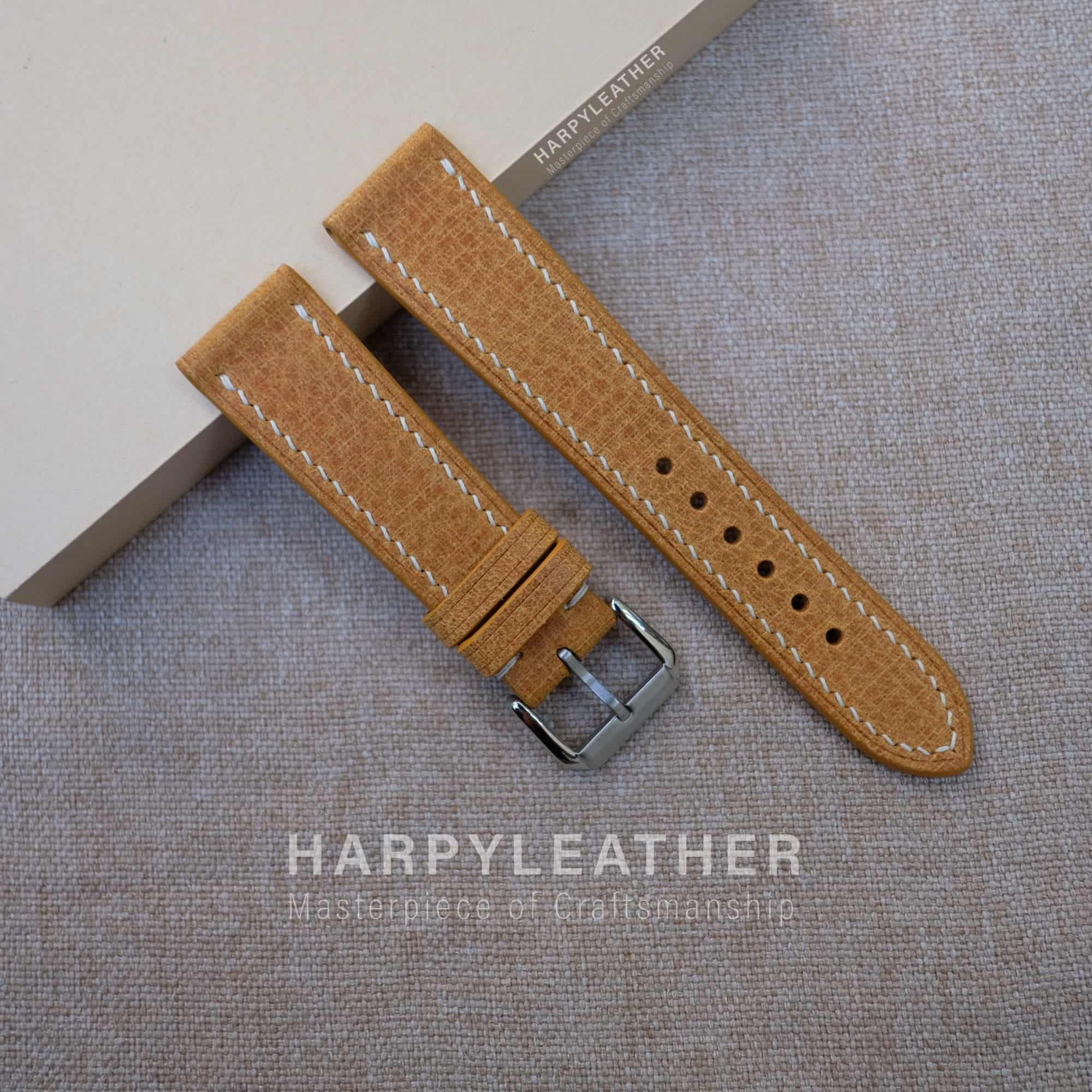yellow babele flat watch strap Yellow-babele-flat-watch-strap