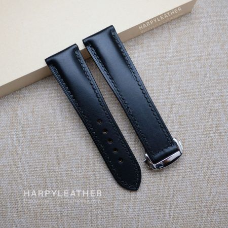black-buttero-strap-omega-style-clasp
