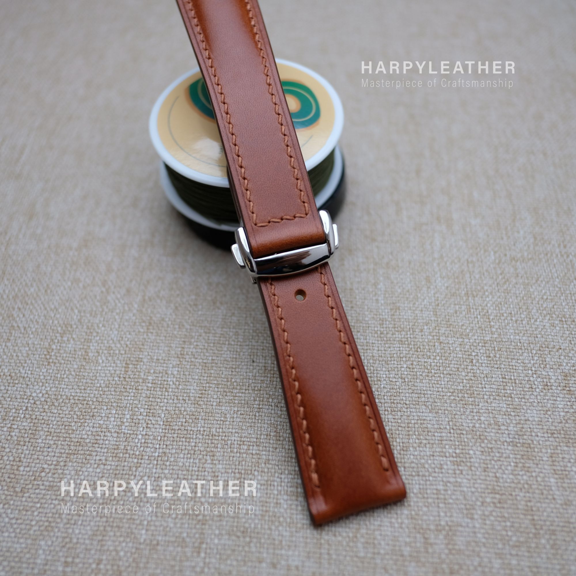 brown buttero strap omega style clasp brown buttero strap omega style clasp 2