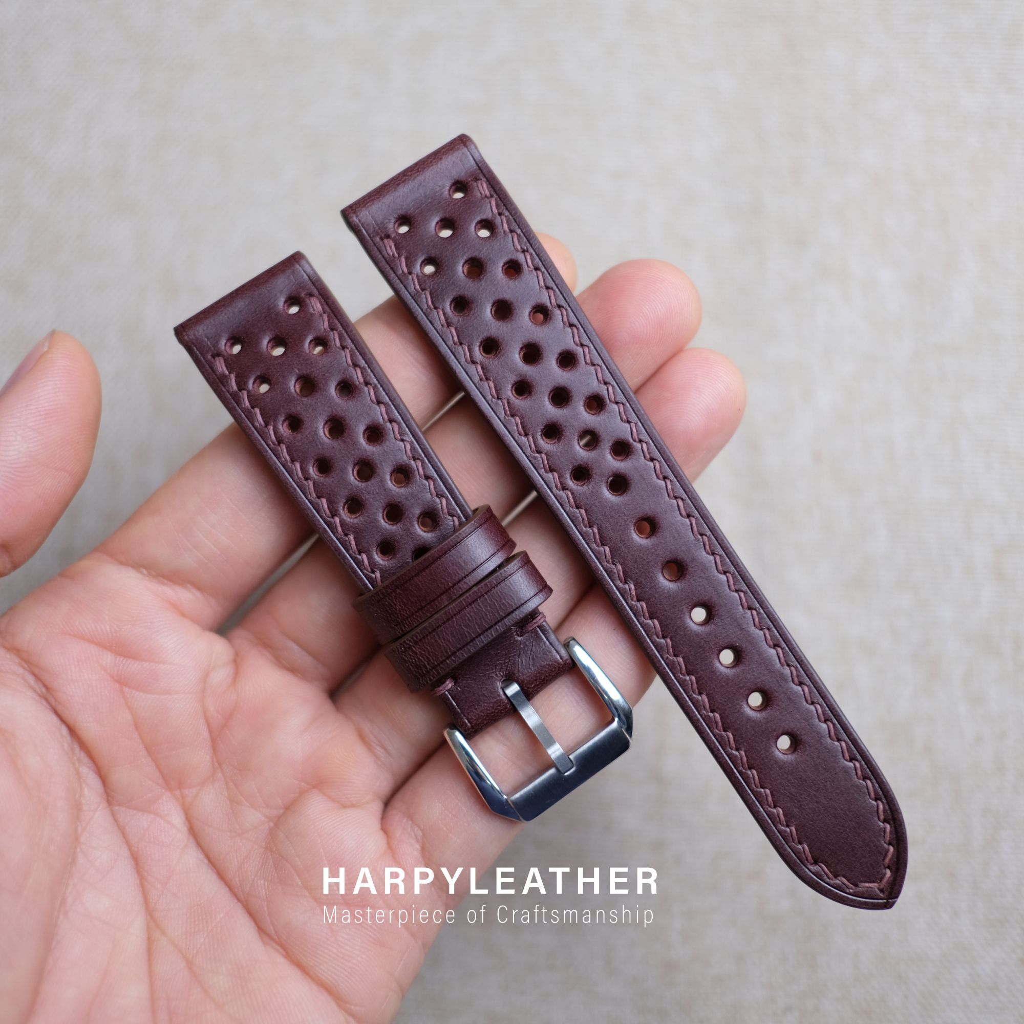 Bordeaux museum rally watch band bordeaux-museum-rally-watch-band